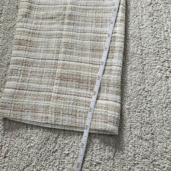 Something Navy Barbie Tweed Trousers in Beige Combo Size 8 - Picture 8 of 8